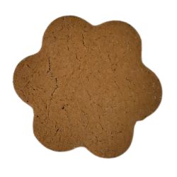 Gingerbread shapes - patterned circle