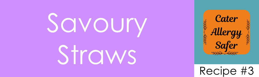 Recipe 3 logo - Savoury straws
