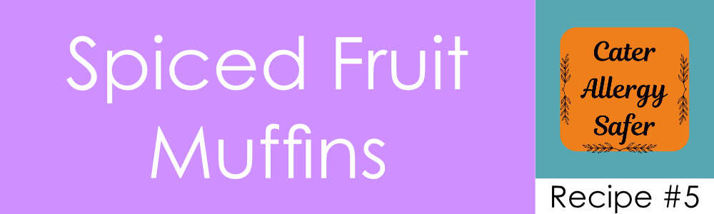 Recipe 5 logo - Spiced fruit muffins