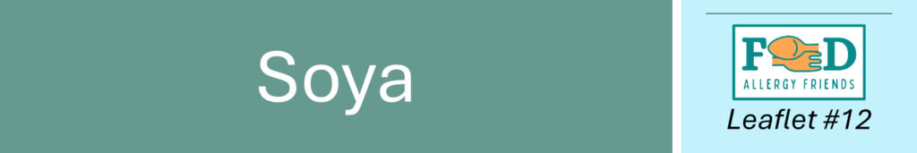 The 14 Allergens. No 12: Soya Header