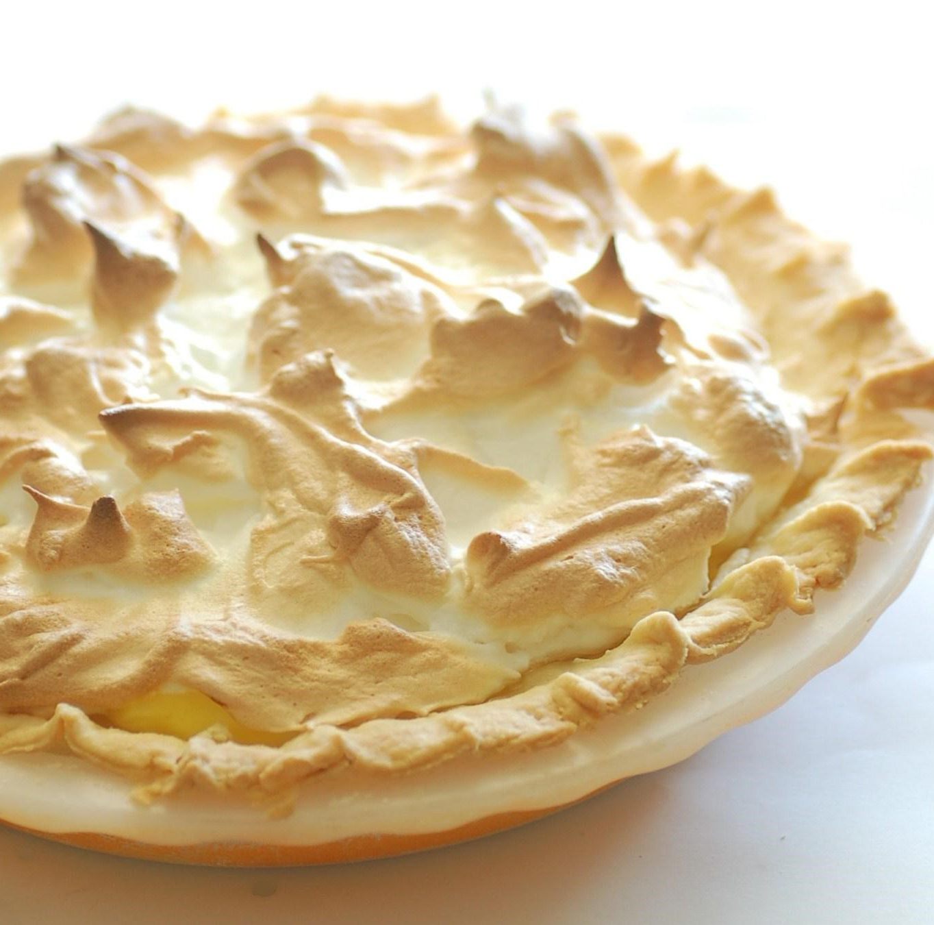 Lemon meringue pie.